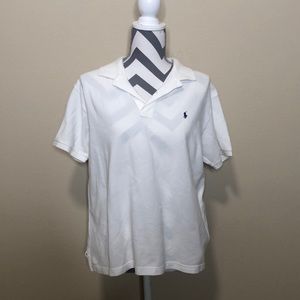 Ralph Lauren White Polo